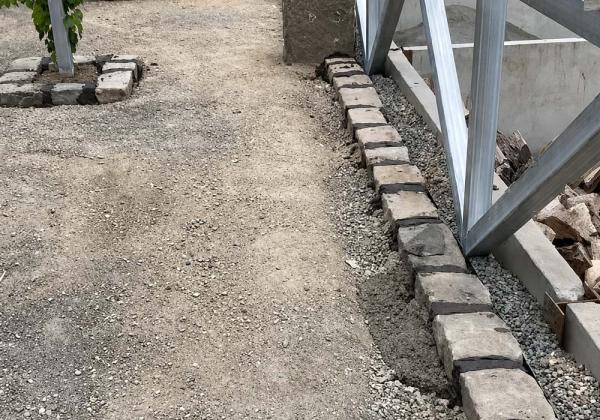 Landscape edging in Melbourne by On Track Bitumen