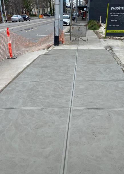 RSL driveway crossover in Camberwell