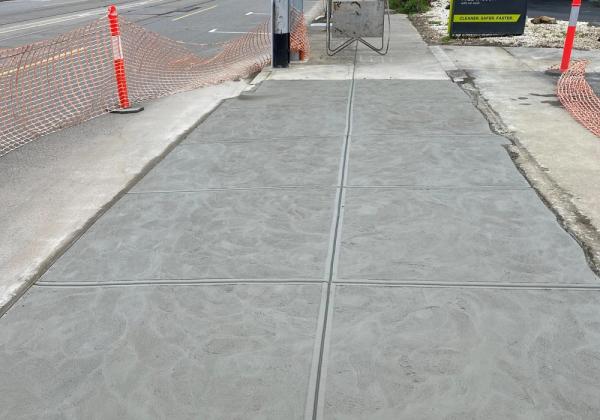 RSL driveway crossover in Camberwell