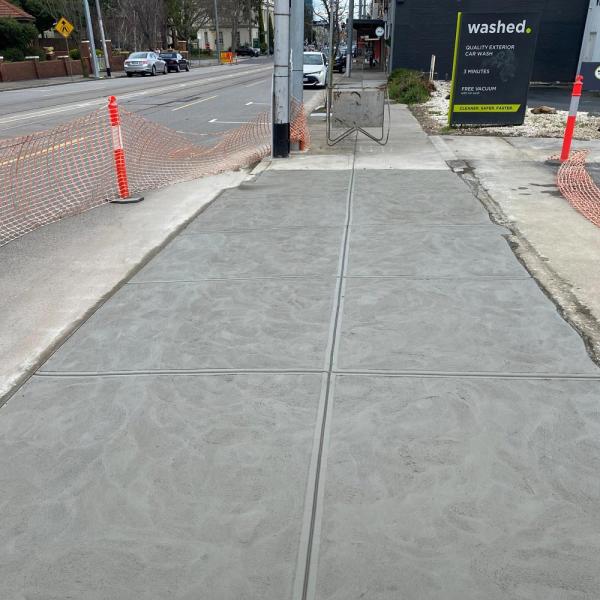 RSL driveway crossover in Camberwell