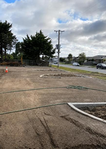 Asphalt site preparation in Melbourne